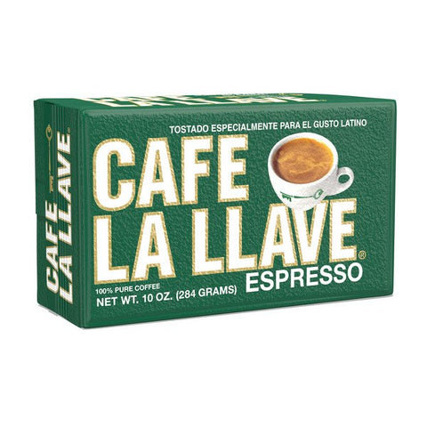 Café La Llave Espresso, Dark Roast, 100% Pure CoffeeCafé La Llave Espresso, Dark Roast, 100% Pure Coffee 