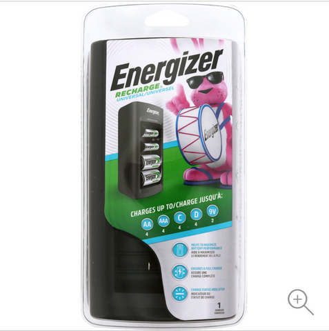 Energizer Large Battery Charger 