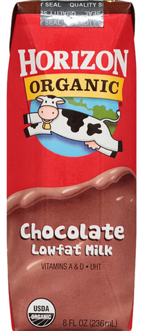 Horizon Organic Low Fat Chocolate Milk 8 oz. 