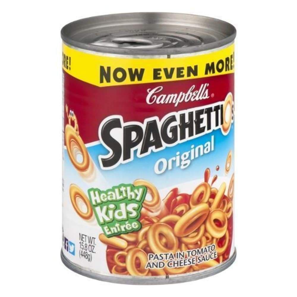 Campbell's Pasta Spaghettios Tomato 15.8Oz 