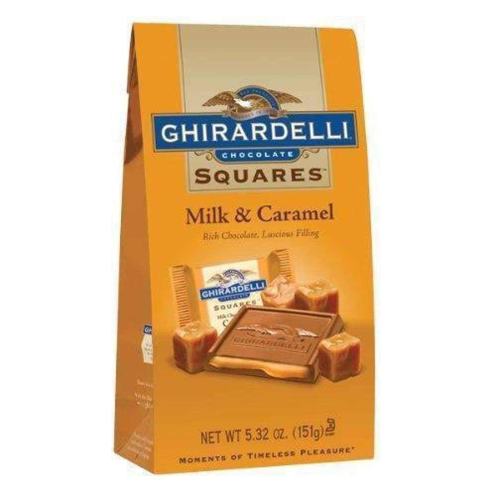 Ghirardelli Milk & Caramel Squares 