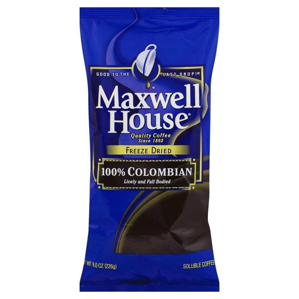 Maxwell House Coffee-Instant Freeze Dried 100% Colombian 