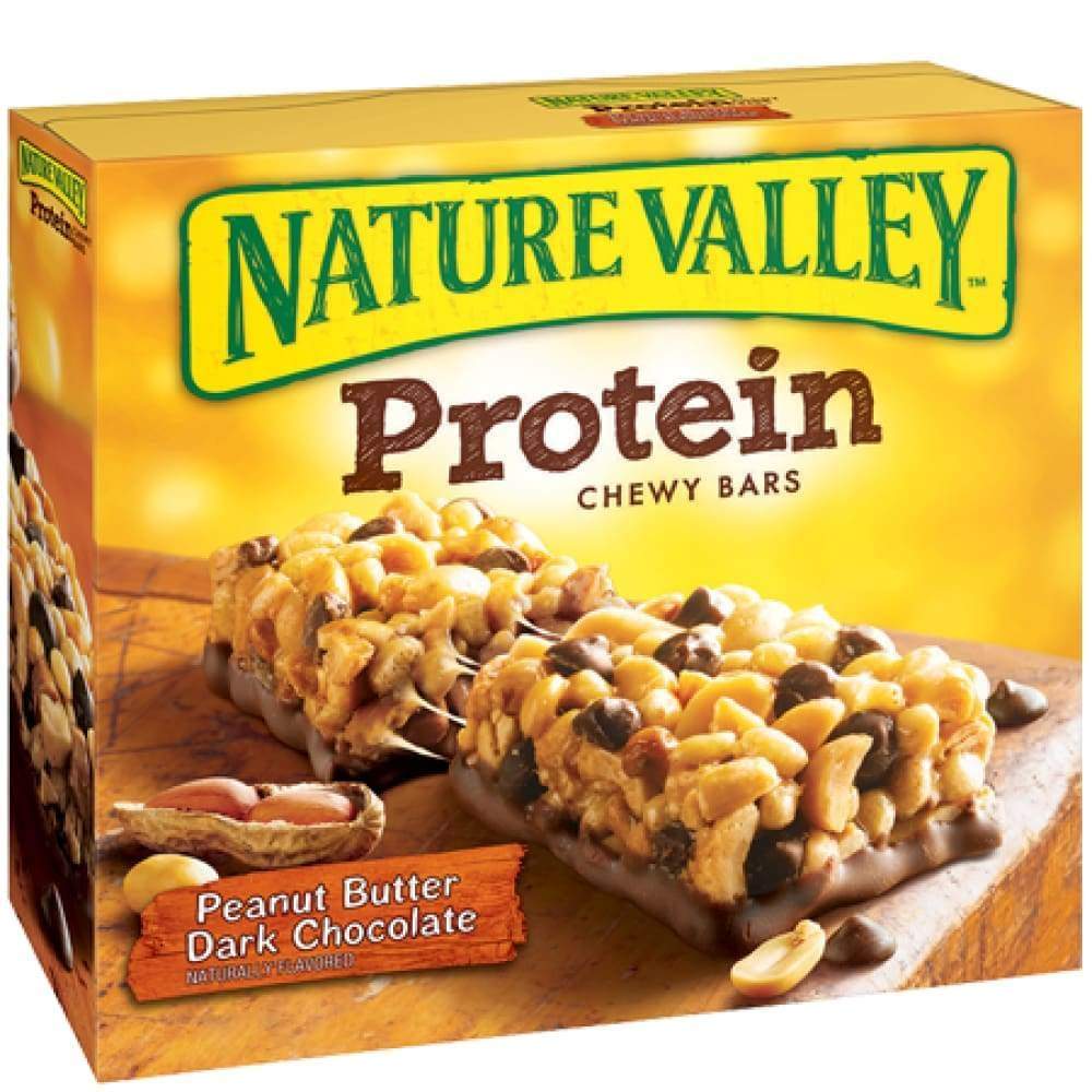 Nature Valley(R) Protein Bar, Peanut Butter/Dark Chocolate 6 Count 
