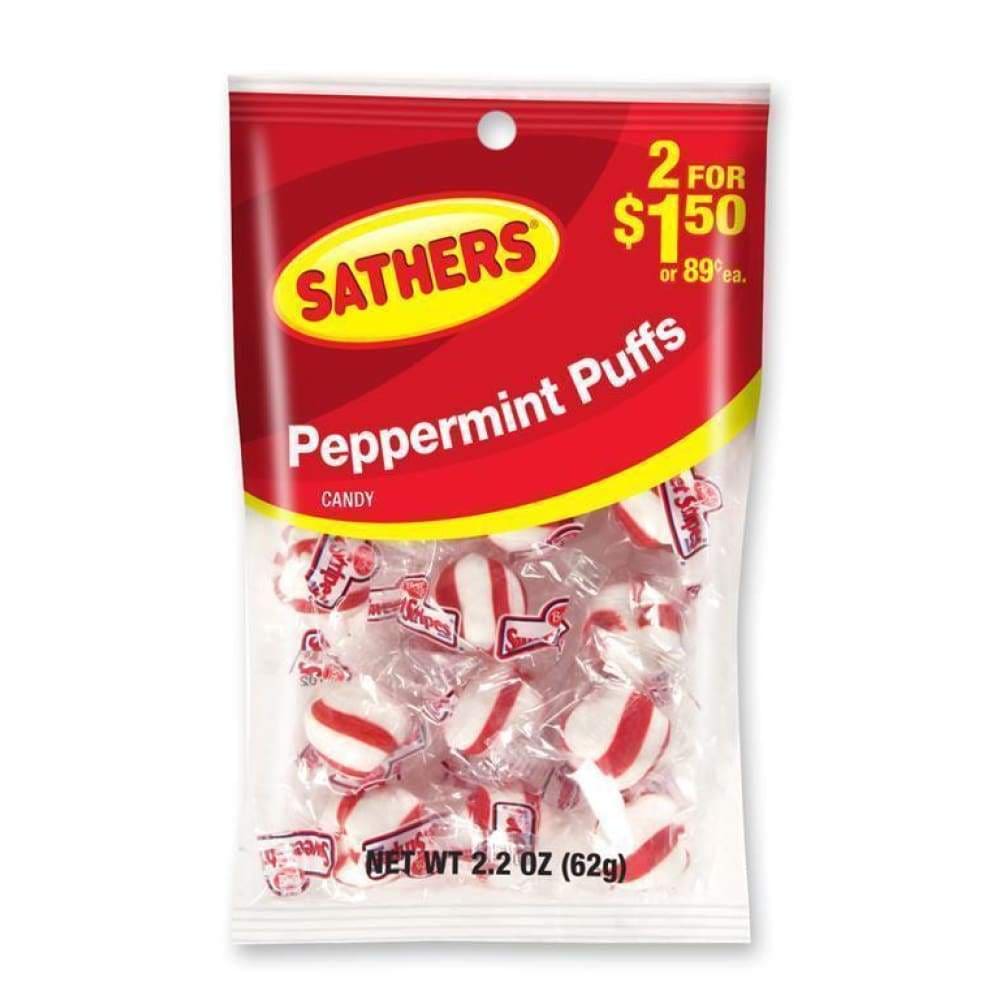 Sathers Peppermint Puffs, 2.2 Oz. 